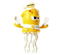 Cuyoyoa Electric Dancing Squid Toy - Automatic Moving Musical Game,Electric Crawling Squid LED Lights,for Kids Play Garden Pool Party Travel Car Beach Birthday