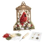 Cuyoyoa Punch Crafts for Kids Artistic 3D Hummingbird and Light Decoration