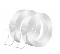 Cuzlarmul Double Sided Tape Heavy Duty, Strong Nano Double Sided Sticky Tape Extra Large(5.0m * 2.0cm), Multipurpose Clear Adhesive Tape for Carpet Mats/Paste Items/Photos Frames/Craft Wall Mounting