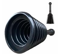 Cuzlarmul Sink and Drain Plunger, Mini Plunger Unclogging Tool for Kitchen Sinks, Showers, Bathroom Drains, Bathtubs, Small and Strong Design with Large Bellows Commercial & Residential Use