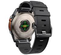 CUZOW Compatible with Garmin Fenix 6 Watch Band for Fenix 8 47mm/Fenix 7/Fenix 6 Pro/5, 22mm Quickfit Nylon Sport Watch Strap for Forerunner 945/965/935/Epix gen 2/Instinct/Fenix 5 plus, Black