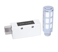 CV - 25HS Pneumatic Air Exhaust Vacuum Generator Ejector, Aluminum Alloy Vacuum Ejector with, Compact High - Flow Vacuum Generator for Industrial Automation