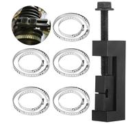 Cv Axle Boot Clamp Pliers Kit, Includes Clamp Tool & 10 Adjustable Ear Clamps, Stainless Steel Single-Ear Hose Clamps, Drive Shaft Tool for Cv Joint Boot Repair