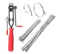 CV Boot Clamp,Adjustable Stainless Steel CV Joint Boot Clamp Tools | Auto Accessories for Car Enthusiasts Mechanical Hobbyists Garage Owners Mechanics Fleet Maintenance Vehicle Owners