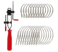 CV Boot Installation Tool Half Shaft Boot Band Buckle Clamps Universal ATV Auto CV Joint Banding Clamp Tool Crimping Pliers Axle Drive Shaft Joint kit(20PC With Tool)