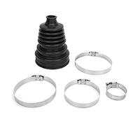 CV Boot Kit Silicone Ball Head Constant Speed Constant Speed Ball Head Clamp Kit with Universal Silicone Dust Cover for CV Axle