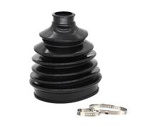 CV Boot Kit - Split CV Boot Kit, External Elastic Gaiters 'Drive Shaft | Constant Speed Round Clamp Dust with Ball Head, Pair Protection