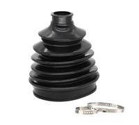 CV Boot - Split CV Boot Kit | Driveshaft Stretchy Outer Gaiters | CV Joint Boot Kit | Drive Shaft Ball Head Round Clamp For Vehicle car | Axle Dust Head Tant Speed Round Clamp Kitred