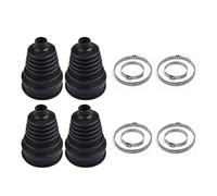 CV Boots 4pcs Universal Silicone CV Constant-velocity Dust Cover Joint Boot Drive Shaft Strong Elasticity Cars Tools Car Drive Shaft Joint Kits