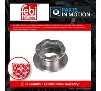 Febi Bilstein Brake Disc 29161 – Rear Solid – Fits IVECO Daily Mk3 (99–06) – 1 pc