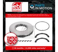 CV Brake Disc Single Vented 104672 Febi 20523409 85103805 85103809 85103809S1