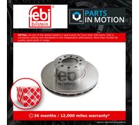 CV Brake Disc Single Vented Front 10922 Febi A9704210012 A9704210112 A9704210212