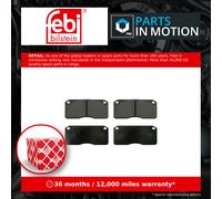 CV Brake Pads 16573 Febi 270901 271190 3090048 29302 Genuine Quality Guaranteed