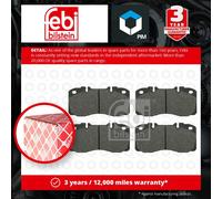 CV Brake Pads 16598 Febi 001906144 001906402 001906298 001906416 042555669 29122