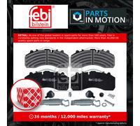 Genuine Febi Front / Rear Brake Pads - 16666