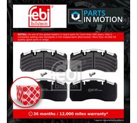 FEBI BILSTEIN 16906 Brake pad set