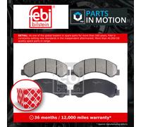 CV Brake Pads 16953 Febi 8971686340 8973784460 8982169260 8982447940 D8267698