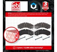 CV Brake Pads Rear 16348 Febi 001906401 002995633 042470846 002996535 01906401