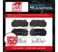 CV Brake Pads Front 16574 Febi 20825594 3093919 85105485 8550611 5001846034 New