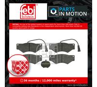 1x Febi Brake Pads - 16599