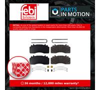 FEBI BILSTEIN 171240 Brake pad set