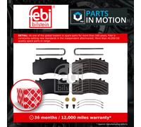 FEBI BILSTEIN 171240 Brake pad set