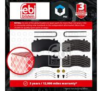 FEBI BILSTEIN 171240 Brake pad set