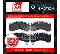 BRAKE PAD SET DISC BRAKE FOR VOLVO FH16 FM RENAULT TRUCKS PREMIUM2/MAGNUM/T/C FM
