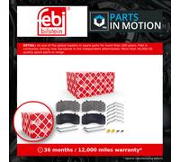 CV Brake Pads Rear 16968 Febi 81508205108 81508206065 81508206066 29279 Quality