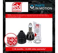 CV Joint 184709 Febi C.V. Driveshaft 1100639 1100639S1 1142788 1142788S1 1418951