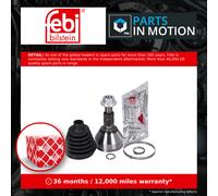 CV Joint 188249 Febi C.V. Driveshaft 71740557 71740557S1 1603233 1603233S1 New