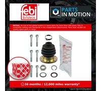 Drive shaft CV joint boot Rubber 08304 FEBI BILSTEIN for AUDI VW SEAT