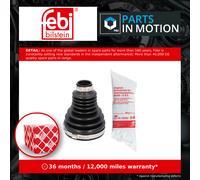 CV Joint Boot 184433 Febi C.V. Driveshaft Gaiter 2187936 2187936SK1 2187942 New