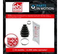 FEBI BILSTEIN 27125 Drive Shaft Bellow Kit Right Front Fits Citroen C2 Ford