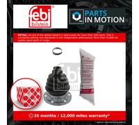 Drive shaft CV joint boot Front Axle Left Rubber 38333 FEBI BILSTEIN for AUDI VW