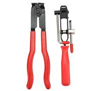 CV Joint Boot Clamp Plier, CV Boot Clamp Plier, 2.4mm Steel Rustproof Electroplated Banding Tool Kit for Auto Repair and Household Use with Heat - Treated Jaws