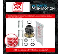 CV Joint Boot fits AUDI 80 B1, B2, B3, B4 72 to 96 C.V. Driveshaft Gaiter Febi