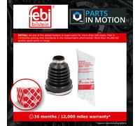 CV Joint Boot fits FORD TRANSIT CONNECT 1.5D 2015 on C.V. Driveshaft Gaiter Febi