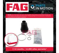 CV Joint Boot Front Inner 772045830 FAG C.V. Driveshaft Gaiter 7H0498202A New