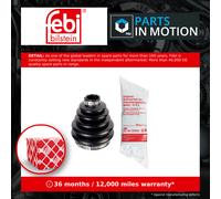 FEBI BILSTEIN BELLOW KIT, DRIVE SHAFT FRONT LEFT WHEEL SIDE FORD VOLVO C-MAX C30