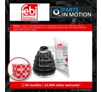CV Joint Boot Outer 198012 Febi C.V. Driveshaft Gaiter 31367041 31367041SK1 New