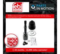 CV Joint fits NISSAN LEAF ZE0 2012 on EM61 C.V. Driveshaft 391003NA0B Febi New
