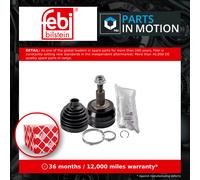 CV Joint fits VW TRANSPORTER Mk5 2.5D Front Outer 03 to 09 C.V. Driveshaft Febi