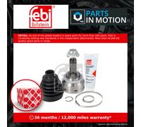 CV Joint Front Left or Right 1003849 Febi C.V. Driveshaft MR912134 MR912133 New