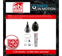 CV Joint Front Left or Right 186071 Febi C.V. Driveshaft 6QE407311C 6QE498099B