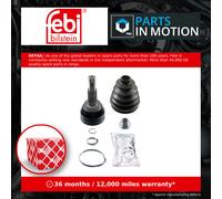 CV Joint Front Left Outer 196455 Febi C.V. Driveshaft C92113NF1D Quality New