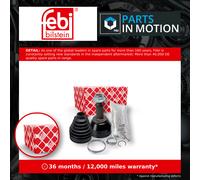 Febi Bilstein Drive Shaft Joint Kit 176800 Wheel Side Front Axle - OE Quality