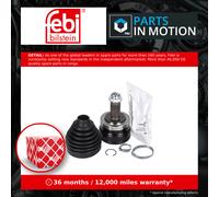CV Joint Front Outer 185076 Febi C.V. Driveshaft LR032577 Top Quality Guaranteed