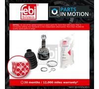CV Joint Front Outer 185105 Febi C.V. Driveshaft 495001C460 495001C550 Quality