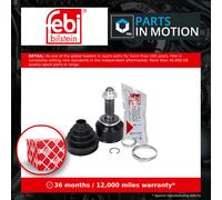 CV Joint Front Outer 185125 Febi C.V. Driveshaft 495913E000 495913E001 Quality